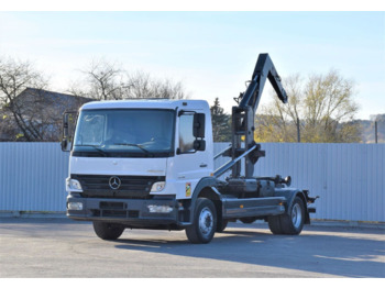 شاحنة برافعة خطافية MERCEDES-BENZ Atego 1218