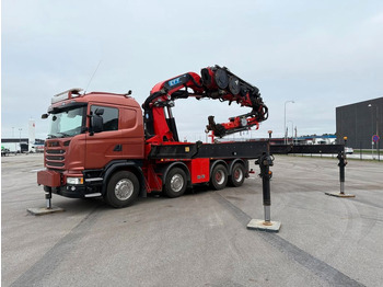 شاحنة كرين SCANIA G 490