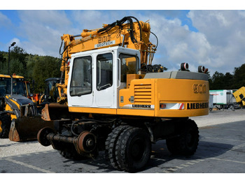 حفار ذو عجلات Liebherr A 900 ZW Litronic Koparka + Kolej: صورة 5