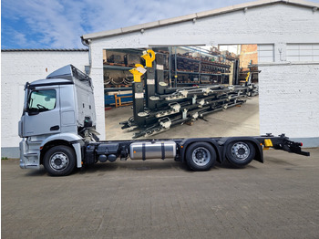 شاحنة برافعة خطافية MERCEDES-BENZ Actros 2553