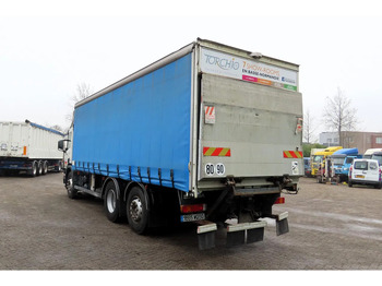 شاحنة ذات ستائر جانبية Scania P380 RETARDER, Rear camera, "as NEW state". France truck: صورة 5