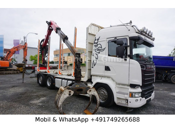 شاحنة قطع الأشجار SCANIA R 580