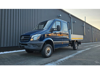 شاحنة توصيل مفتوحة, الشاحنات الصغيرة كابينة مزدوجة Mercedes-Benz Sprinter 316 CDI Doka 4x4 Allrad Automatik: صورة 4