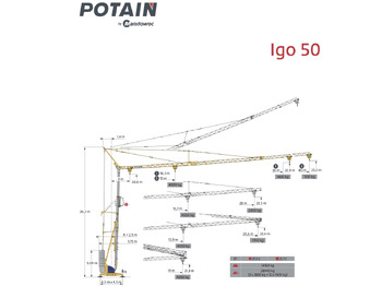 رافعة ذاتية التركيب POTAIN