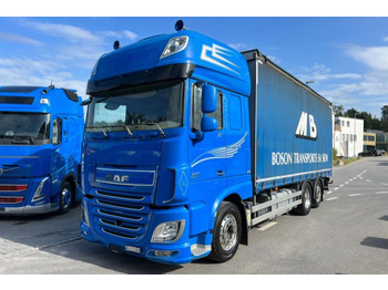 شاحنة ذات ستائر جانبية DAF XF 510