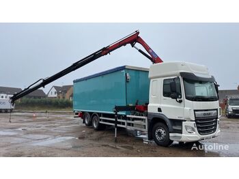 شاحنة صندوقية, شاحنة كرين DAF CF 320: صورة 1