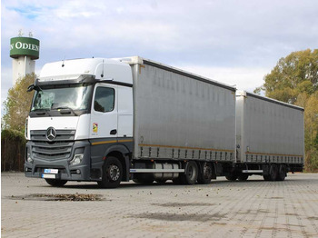 شاحنة ذات ستائر جانبية MERCEDES-BENZ Actros 2542