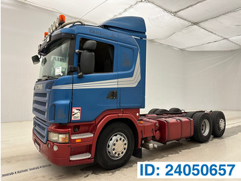 شاحنة بهيكل معدني للمقصورة SCANIA R 400