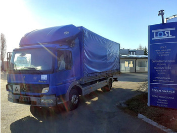 شاحنة ذات ستائر جانبية MERCEDES-BENZ Atego 1018