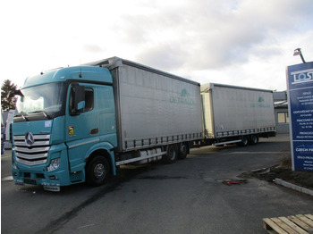 شاحنة ذات ستائر جانبية MERCEDES-BENZ Actros 2542