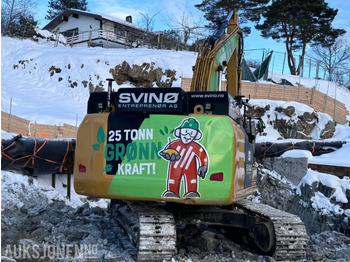 حفّار 2018 Cat 323FL Z-Line - Elektrisk gravemaskin med R8 Rototilt - Sentralsmøring - 3 skuffer - Makin 3D GPS Maskinstyring: صورة 5