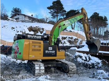 حفّار 2018 Cat 323FL Z-Line - Elektrisk gravemaskin med R8 Rototilt - Sentralsmøring - 3 skuffer - Makin 3D GPS Maskinstyring: صورة 4