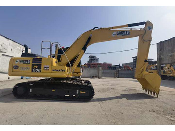 حفار زاحف High quality Construction Machinery 200-8 used excavator komatsu japanese in Shanghai for sale: صورة 5