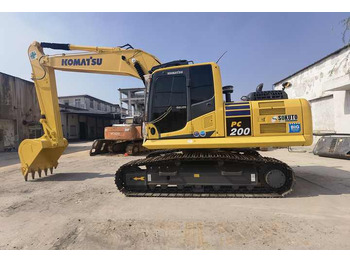 حفار زاحف High quality Construction Machinery 200-8 used excavator komatsu japanese in Shanghai for sale: صورة 2