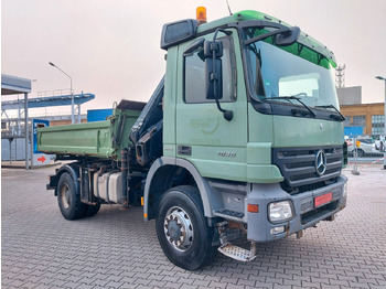 شاحنة قلاب, شاحنة كرين للبيع  Mercedes-Benz Actros 2/3 6-Zyl.1836 ALLRAD 4x4 Dreiseitk: Kran Mercedes-Benz Actros 2/3 6-Zyl.1836 ALLRAD 4x4 Dreiseitk. Kran: صورة 3