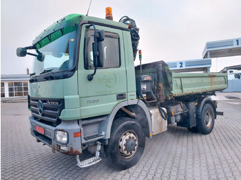 شاحنة قلاب, شاحنة كرين للبيع  Mercedes-Benz Actros 2/3 6-Zyl.1836 ALLRAD 4x4 Dreiseitk: Kran Mercedes-Benz Actros 2/3 6-Zyl.1836 ALLRAD 4x4 Dreiseitk. Kran: صورة 5