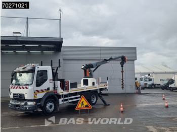 شاحنة, شاحنة كرين Renault D 240 4X2 Risa G2T Drilling truck Automatic Euro 6: صورة 3