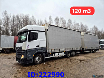 شاحنة ذات ستائر جانبية MERCEDES-BENZ Actros 2542