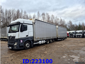 شاحنة ذات ستائر جانبية MERCEDES-BENZ Actros 2542