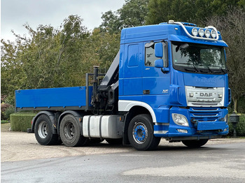 مقطورة السحب DAF XF 460 6x4!!HIAB 24TM CRANE/KRAN/TREKKER/BAKWAGEN!!BAUKRANE TRANSPORT!!euro6!: صورة 4