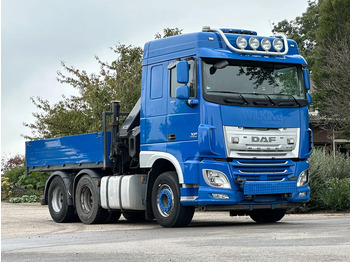 مقطورة السحب DAF XF 460 6x4!!HIAB 24TM CRANE/KRAN/TREKKER/BAKWAGEN!!BAUKRANE TRANSPORT!!euro6!: صورة 2