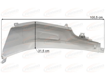 مصد - شاحنة للبيع  DAF XG XG+ FRONT LEFT BUMPER WITH HALOGEN HOLE: صورة 2