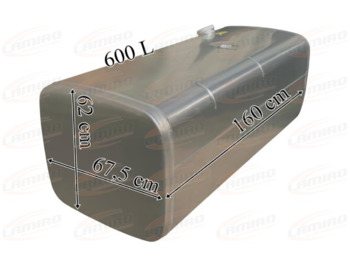 خزان الوقود - شاحنة للبيع  IVECO 600L 1600X620X680 FUEL TANK IVECO 600L 1600X620X680 FUEL TANK: صورة 2