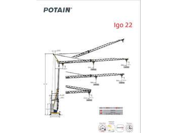 رافعة ذاتية التركيب POTAIN