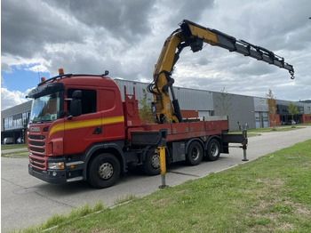 شاحنة كرين Scania G480 8X4 + EFFER 1250 6S + REMOTE + WINCH - 6+3: صورة 3