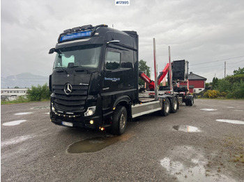 شاحنة قطع الأشجار MERCEDES-BENZ Actros