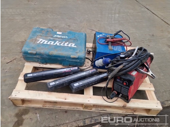 معدات الانشاءات Sealey 230Volt Welder, Draper 230Volt Battery Charger/Starter, Makita TW1000 110Volt Impact Wrench, Sealey Micrometer Torqe Wrench (3 of): صورة 4