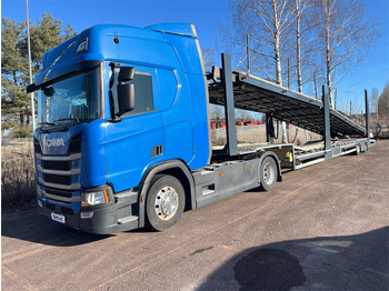 شاحنة نقل سيارات شاحنة SCANIA R 450