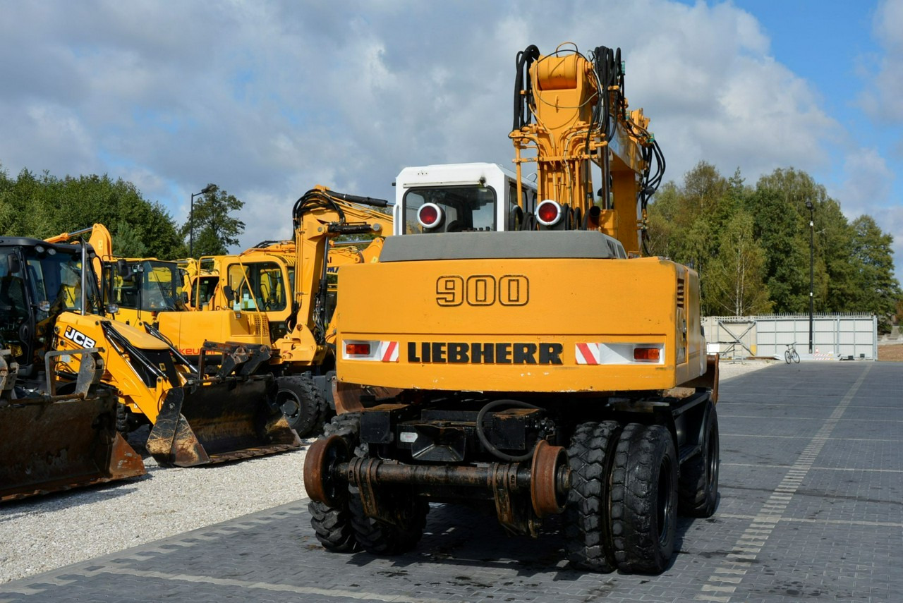 حفار ذو عجلات Liebherr A 900 ZW Litronic Koparka + Kolej: صورة 11