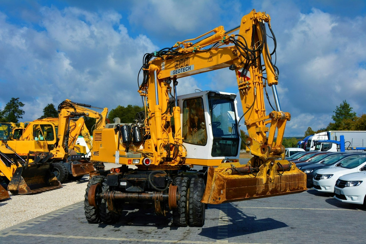 حفار ذو عجلات Liebherr A 900 ZW Litronic Koparka + Kolej: صورة 7