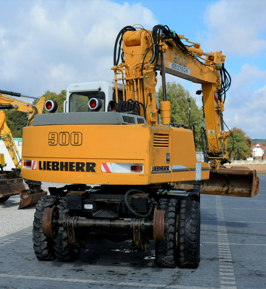 حفار ذو عجلات Liebherr A 900 ZW Litronic Koparka + Kolej: صورة 10