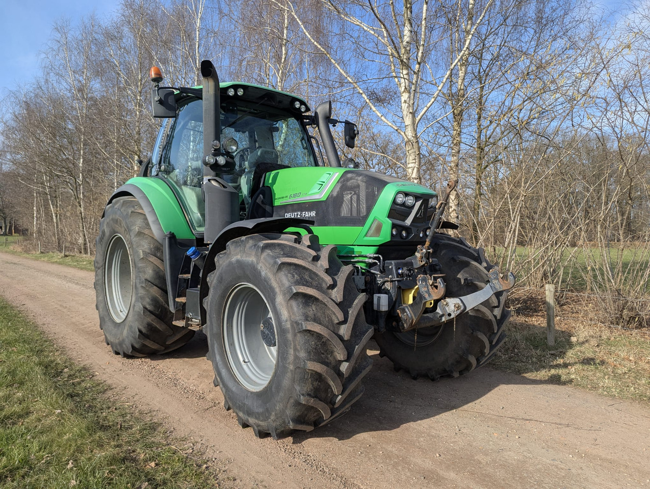 جرار Deutz Fahr 6180 TTV font hef en frontaftakas: صورة 10