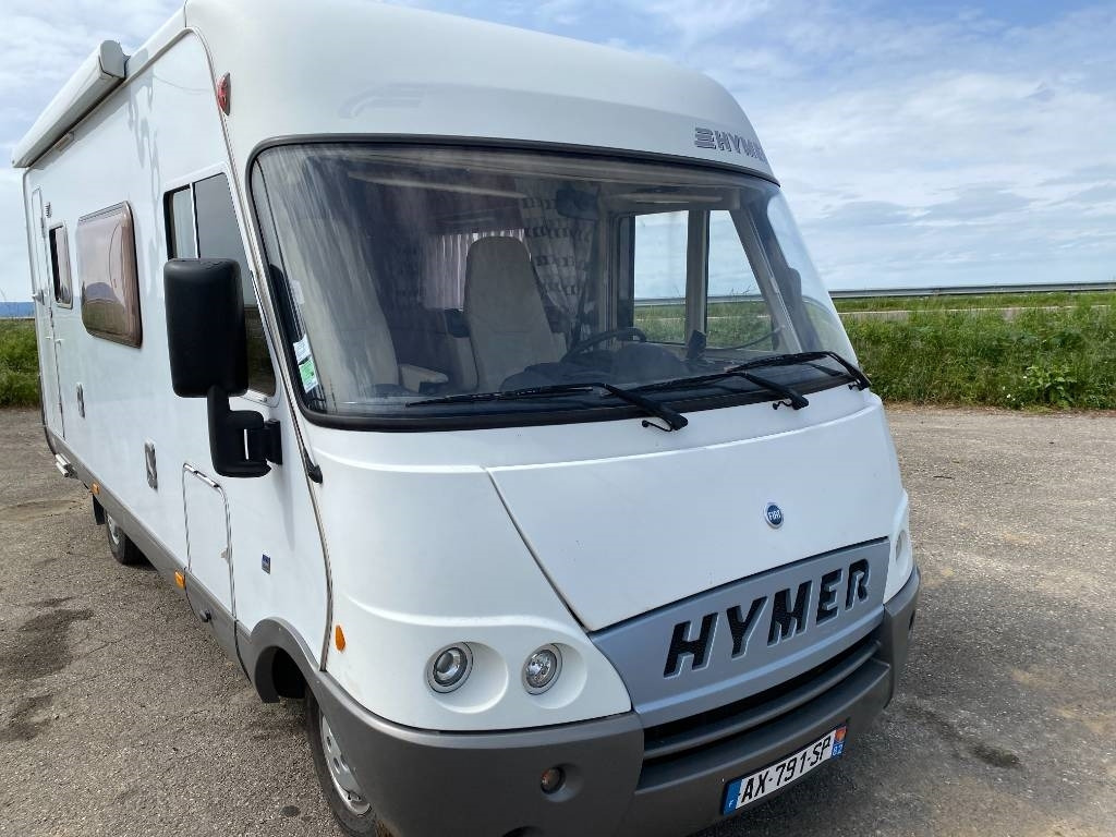 موتر هوم متكامل Hymer BC 544 a réparer / Carte Grise Française: صورة 17