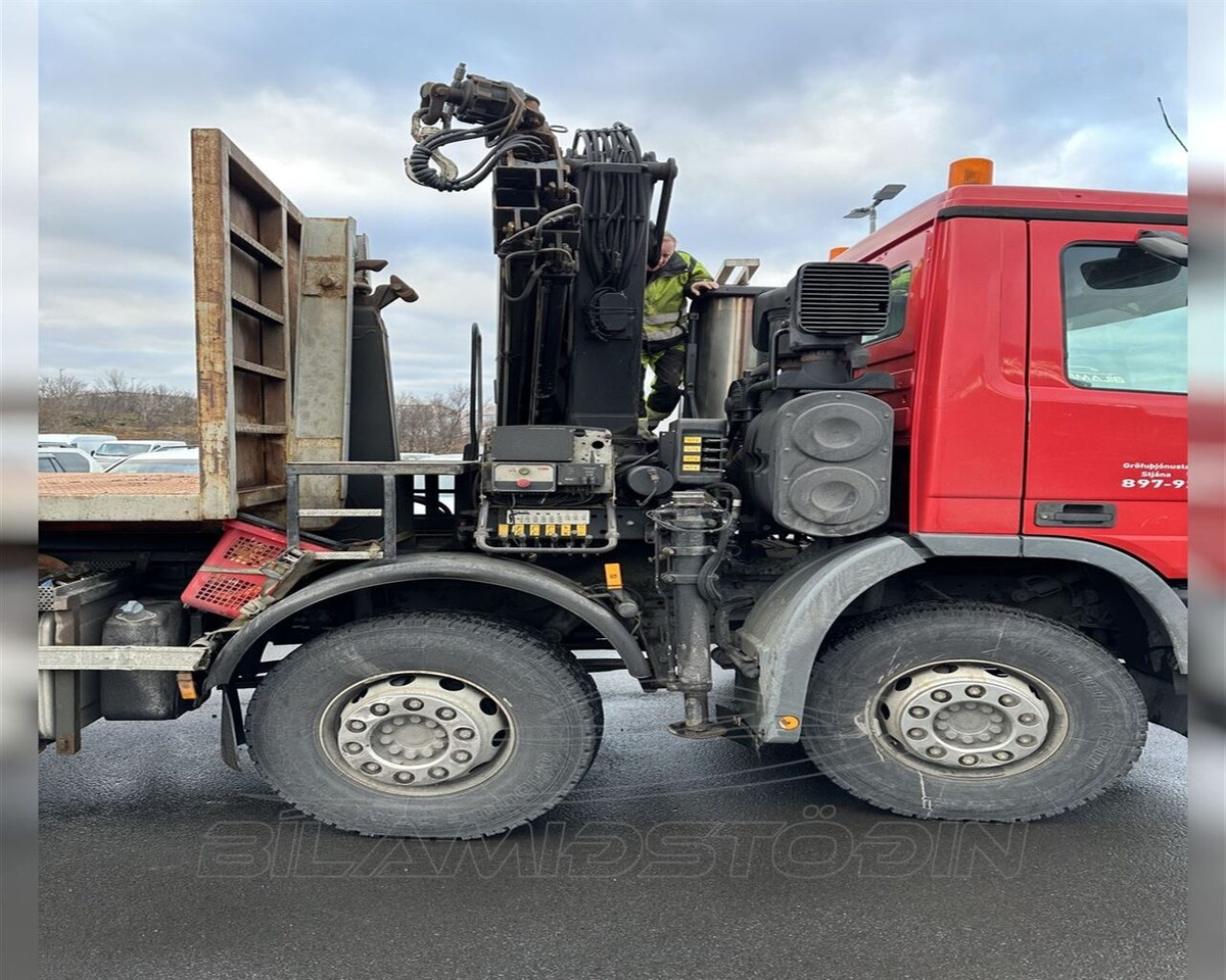 شاحنة برافعة خطافية, شاحنة كرين Mercedes-Benz Actros 3246: صورة 15