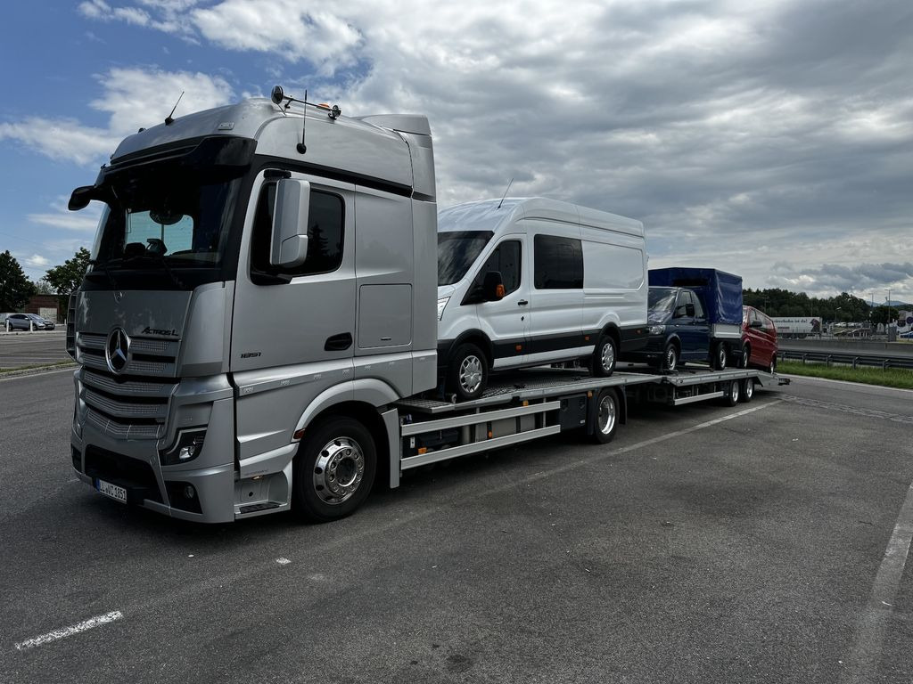 شاحنة توصيل مفتوحة, الشاحنات الصغيرة كابينة مزدوجة Mercedes-Benz Sprinter 316 CDI Doka 4x4 Allrad Automatik: صورة 23