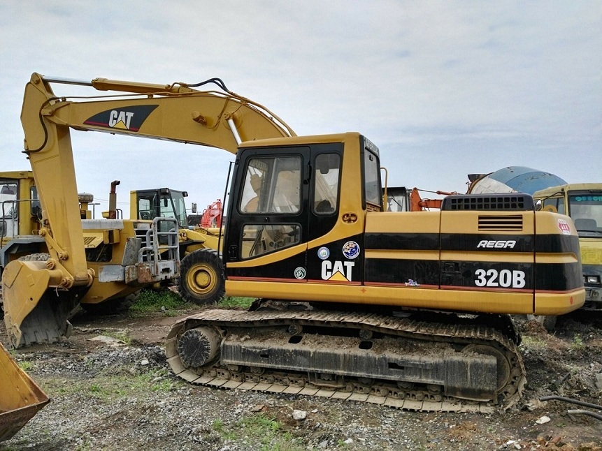 حفار زاحف Caterpillar Cat 320B: صورة 11