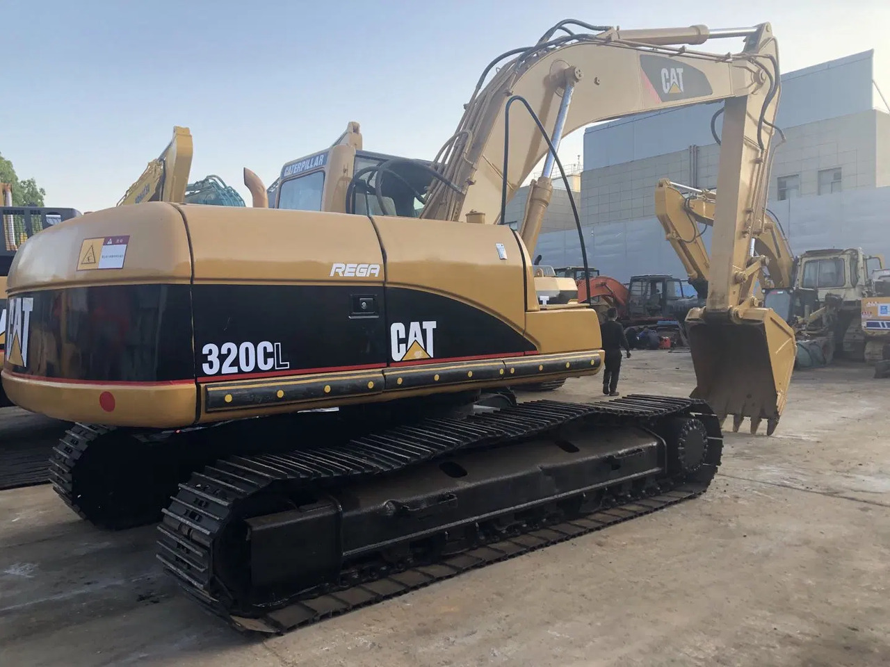 حفار زاحف Japan Surplus Caterpillar Hydraulic Excavator 320c Cat 320cl Excavator with Cat 3066 Engine: صورة 14