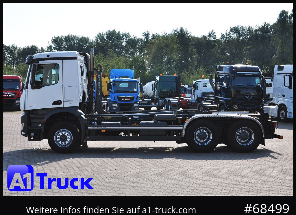 شاحنة برافعة خطافية MERCEDES-BENZ Arocs 2645 BL,  Meiller, 6x4, Funk,: صورة 11