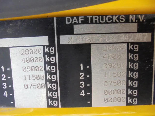 شاحنة برافعة خطافية, شاحنة كرين DAF CF 75 6X2 NL TRUCK: صورة 19