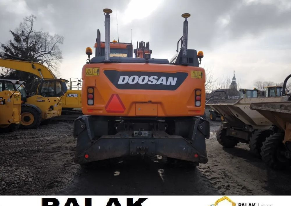 تأجير  Doosan Koparka kołowa  DOOSAN DX160 W-5  +ROTATOR + GPS  , 2018 rok Doosan Koparka kołowa  DOOSAN DX160 W-5  +ROTATOR + GPS  , 2018 rok: صورة 8