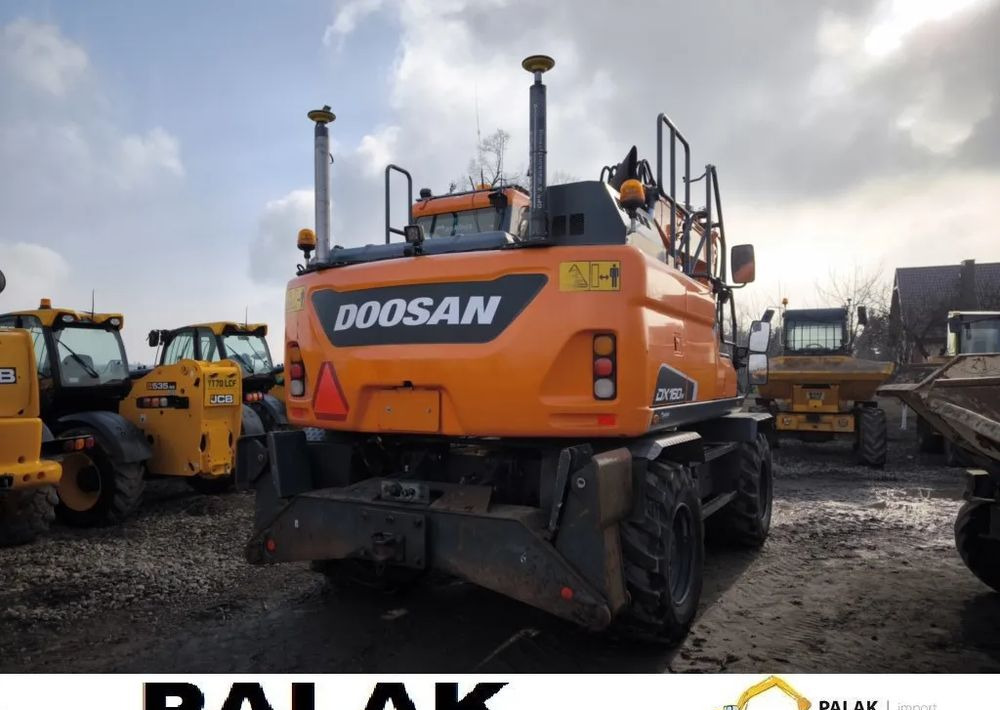 تأجير  Doosan Koparka kołowa  DOOSAN DX160 W-5  +ROTATOR + GPS  , 2018 rok Doosan Koparka kołowa  DOOSAN DX160 W-5  +ROTATOR + GPS  , 2018 rok: صورة 9