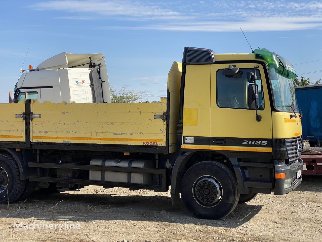 تأجير Mercedes-Benz Dropside camion Mercedes-Benz Actros MP1 V6 2635 + KRANE HIAB 17 Mercedes-Benz Dropside camion Mercedes-Benz Actros MP1 V6 2635 + KRANE HIAB 17: صورة 6