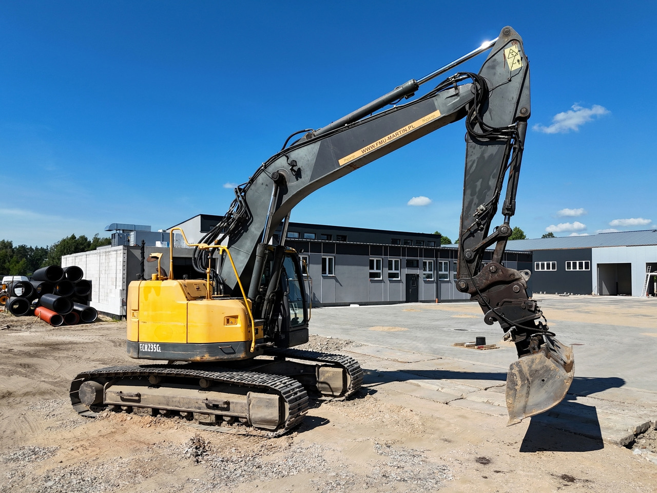 حفار زاحف Volvo ECR235: صورة 20