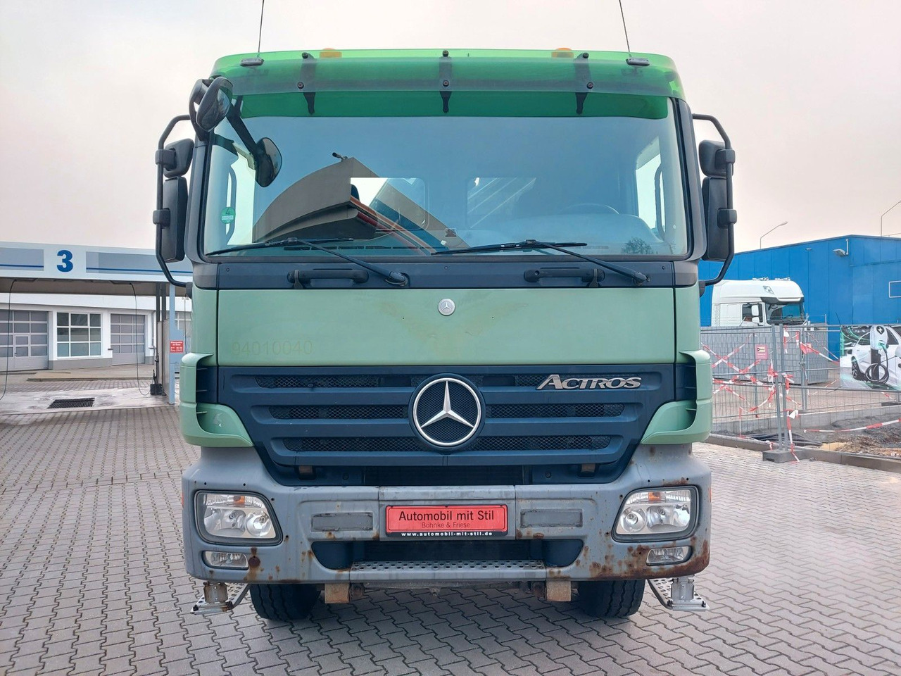 شاحنة قلاب, شاحنة كرين للبيع  Mercedes-Benz Actros 2/3 6-Zyl.1836 ALLRAD 4x4 Dreiseitk: Kran Mercedes-Benz Actros 2/3 6-Zyl.1836 ALLRAD 4x4 Dreiseitk. Kran: صورة 7