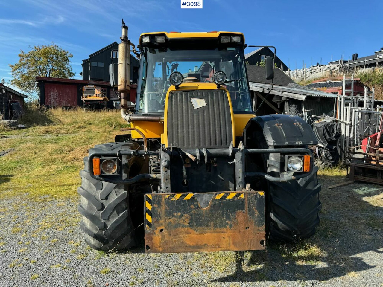 جرار 2001 JCB Fastrac 3185 4x4. The plow rigged and two sets of tires.: صورة 11