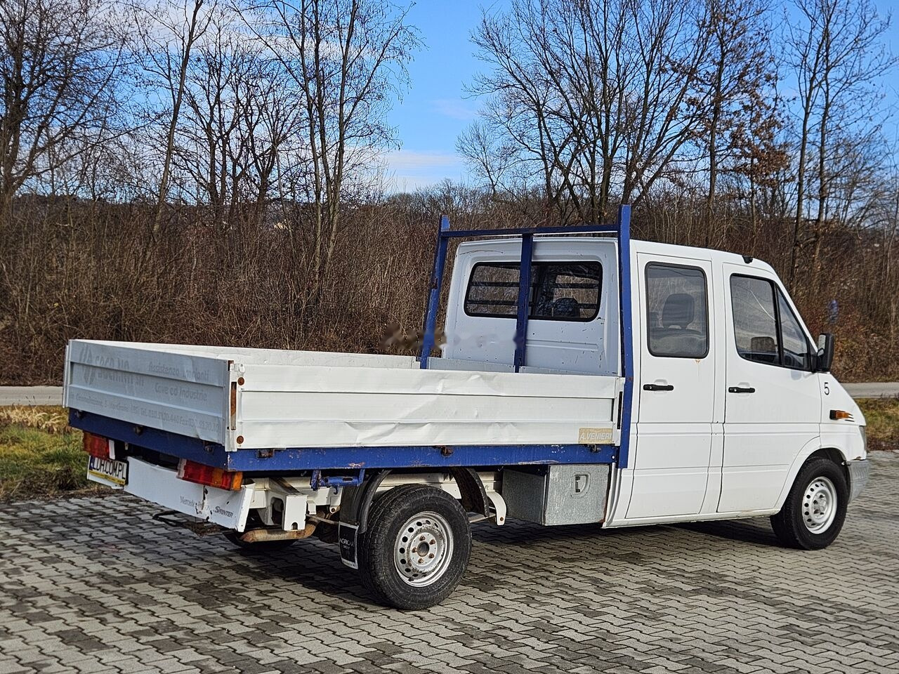 شاحنة توصيل مفتوحة, الشاحنات الصغيرة كابينة مزدوجة Mercedes-Benz Sprinter 316 CDI Doka/Dubel Kabina Skrzynia 3.00 M Bez Korozji: صورة 6